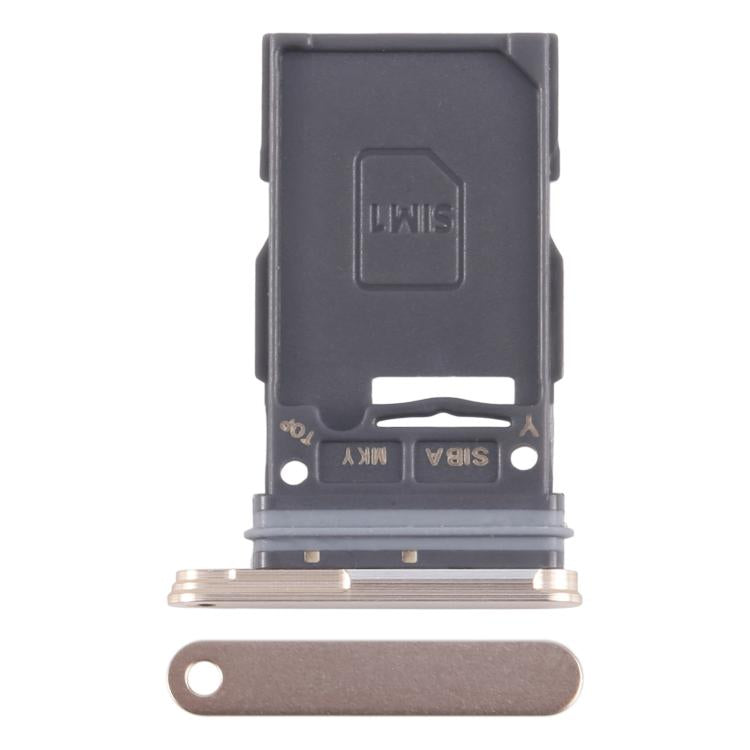 For Samsung Galaxy S24 SM-S921B Original SIM Card Tray (Gold) - free shipping - PMc TechLife - Order now!