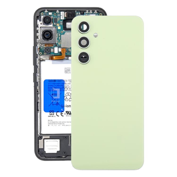For Samsung Galaxy A54 SM-A546B Battery Back Cover with Camera Lens Cover(Green) - free shipping - PMc TechLife - Order now!