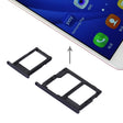 For Galaxy J5 Prime / G570 & J7 Prime / G610 SIM Card Tray + Micro SD & SIM Card Tray (Black) - free shipping - PMc TechLife - Order now!