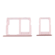 For Galaxy J5 Prime / G570 & J7 Prime / G610 SIM Card Tray + Micro SD & SIM Card Tray (Rose Gold)