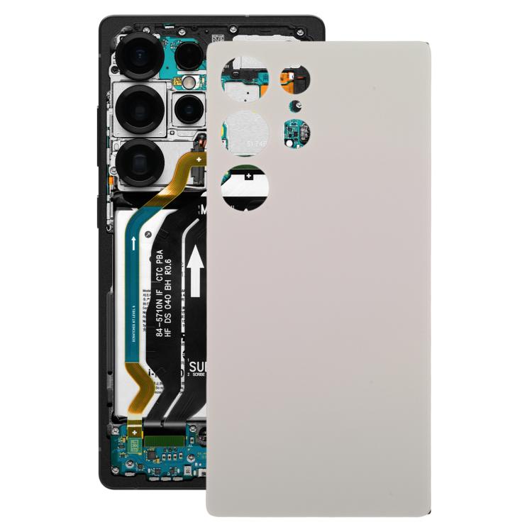 For Samsung Galaxy S25 Ultra SM-S9386 OEM Battery Back Cover(Silver) - free shipping - PMc TechLife - Order now!