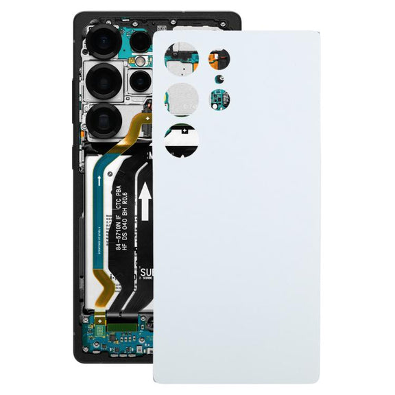 For Samsung Galaxy S25 Ultra SM-S9386 OEM Battery Back Cover(White)