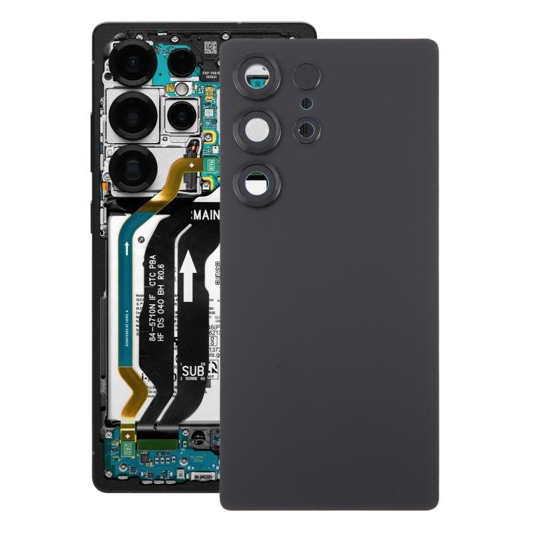 For Samsung Galaxy S25 Ultra SM-S938 OEM Battery Back Cover with Camera Lens Cover(Black) - free shipping - PMc TechLife - Order now!