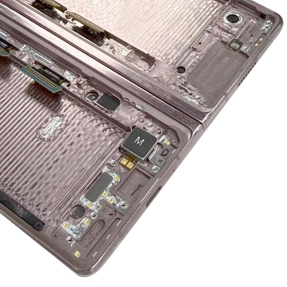 For Samsung Galaxy Z Fold3 SM-F926B Original Main LCD Screen Digitizer Full Assembly with Frame (Pink)