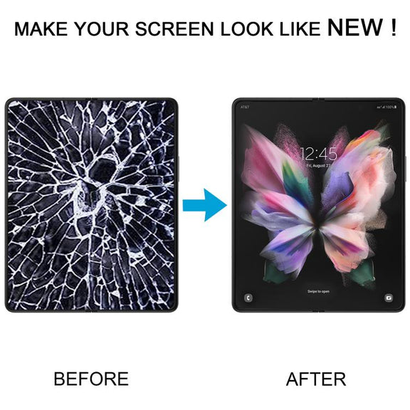 For Samsung Galaxy Z Fold3 SM-F926B Original Main LCD Screen Digitizer Full Assembly with Frame (Pink)