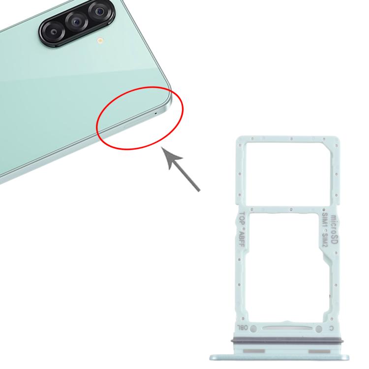 For Samsung Galaxy A26 SM-A266B Original SIM + SIM / Micro SD Card Tray (Green) - free shipping - PMc TechLife - Order now!