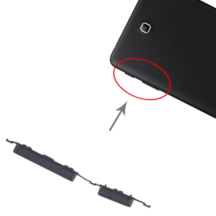 For Samsung Galaxy Tab 4 7.0 SM-T230/T231 Original Power Button and Volume Control Button (Black) - free shipping - PMc TechLife - Order now!