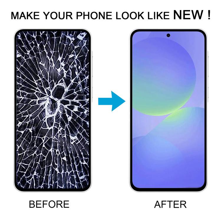 For Samsung Galaxy A36 SM-A366B Original LCD Screen Digitizer Full Assembly with Frame (Silver) - free shipping - PMc TechLife - Order now!