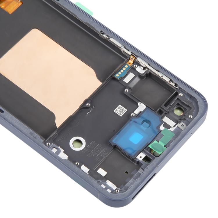 For Samsung Galaxy A55 SM-A556B Original LCD Screen Digitizer Full Assembly with Frame (Blue) - free shipping - PMc TechLife - Order now!