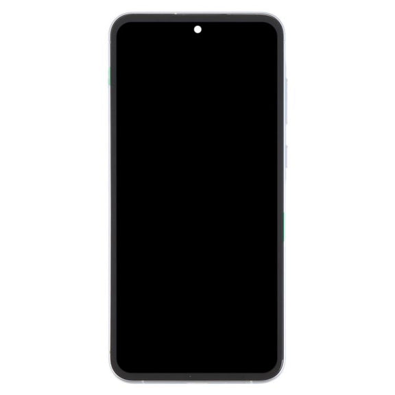 For Samsung Galaxy A55 SM-A556B Original LCD Screen Digitizer Full Assembly with Frame (Baby Blue)