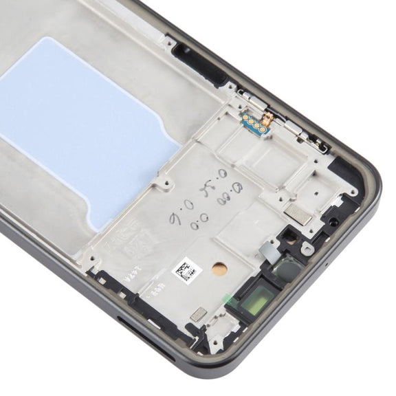 For Samsung Galaxy A26 SM-A266B 6.46 inch OLED LCD Screen Digitizer Full Assembly with Frame (Black)
