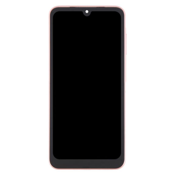 For Samsung Galaxy A26 SM-A266B 6.46 inch OLED LCD Screen Digitizer Full Assembly with Frame (Pink)