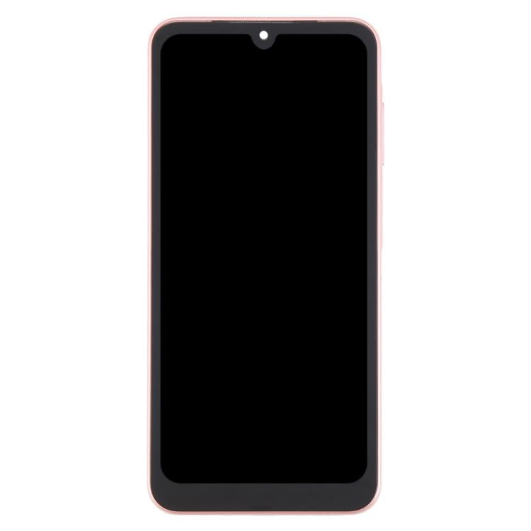 For Samsung Galaxy A26 SM-A266B 6.46 inch OLED LCD Screen Digitizer Full Assembly with Frame (Pink)