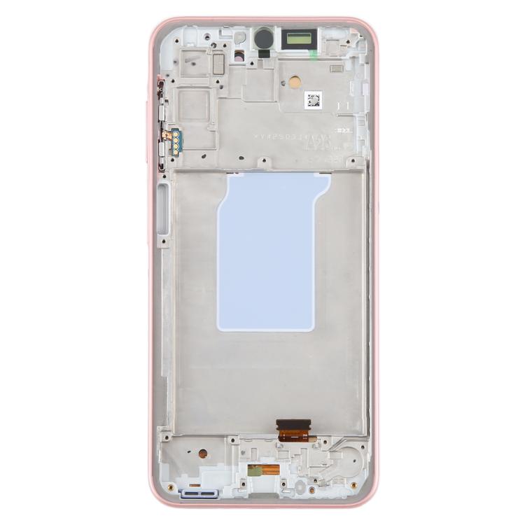 For Samsung Galaxy A26 SM-A266B 6.46 inch OLED LCD Screen Digitizer Full Assembly with Frame (Pink)