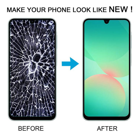 For Samsung Galaxy A26 SM-A266B 6.66 inch OLED LCD Screen Digitizer Full Assembly with Frame (Black)