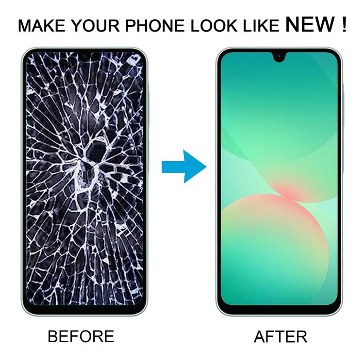 For Samsung Galaxy A26 SM-A266B 6.66 inch OLED LCD Screen Digitizer Full Assembly with Frame (Green) - free shipping - PMc TechLife - Order now!