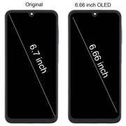 For Samsung Galaxy A26 SM-A266B 6.66 inch OLED LCD Screen Digitizer Full Assembly with Frame (White)