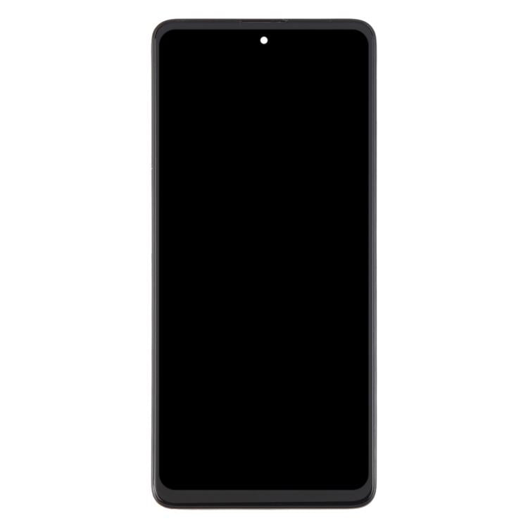 For Samsung Galaxy A51 4G SM-A515F 6.43 inch OLED LCD Screen Digitizer Full Assembly with Frame (Black)