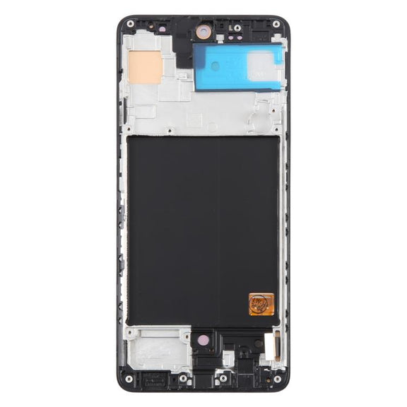 For Samsung Galaxy A51 4G SM-A515F 6.43 inch OLED LCD Screen Digitizer Full Assembly with Frame (Black)
