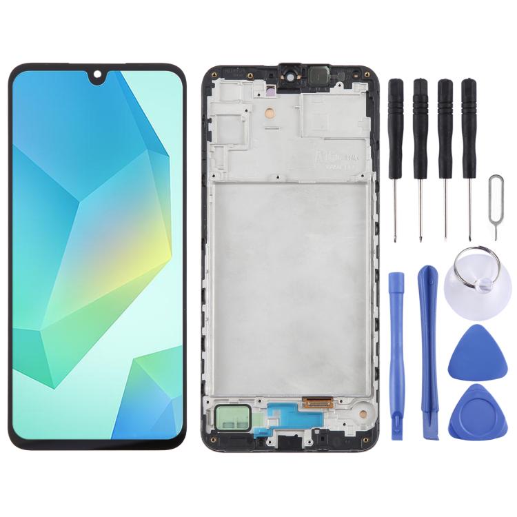 For Samsung Galaxy A16 5G SM-A166B 6.66 inch EU Version OLED LCD Screen Digitizer Full Assembly with Frame - free shipping - PMc TechLife - Order now!