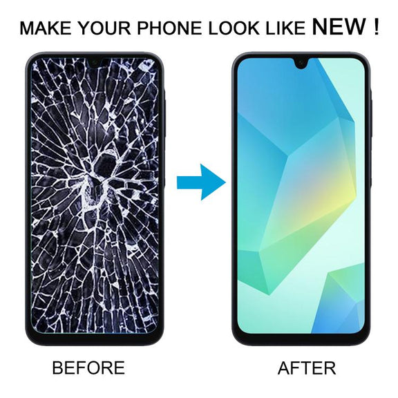 For Samsung Galaxy A16 4G SM-A165F 6.66 inch OLED LCD Screen Digitizer Full Assembly with Frame