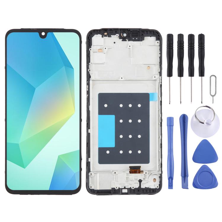 For Samsung Galaxy A16 5G SM-A166B 6.66 inch US Version OLED LCD Screen Digitizer Full Assembly with Frame - free shipping - PMc TechLife - Order now!