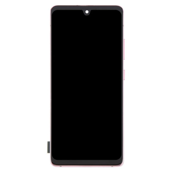 For Samsung Galaxy A51 5G SM-A516 6.36 inch OLED LCD Screen Digitizer Full Assembly with Frame (Pink)