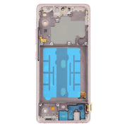 For Samsung Galaxy A51 5G SM-A516 6.36 inch OLED LCD Screen Digitizer Full Assembly with Frame (Pink)