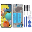 For Samsung Galaxy A51 5G SM-A516 6.36 inch OLED LCD Screen Digitizer Full Assembly with Frame (Silver) - free shipping - PMC TechLife - Order now!