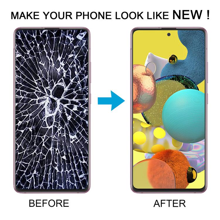 For Samsung Galaxy A51 5G SM-A516 6.36 inch OLED LCD Screen Digitizer Full Assembly with Frame (Pink) - free shipping - PMC TechLife - Order now!