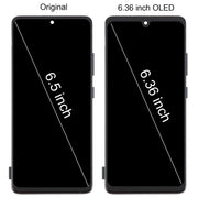 For Samsung Galaxy A51 5G SM-A516 6.36 inch OLED LCD Screen Digitizer Full Assembly with Frame (Black)