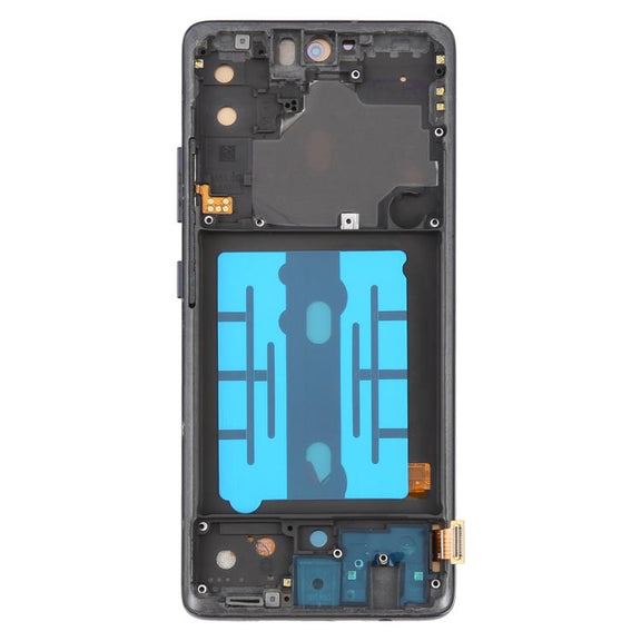 For Samsung Galaxy A51 5G SM-A516 6.43 inch OLED LCD Screen Digitizer Full Assembly with Frame (Black)