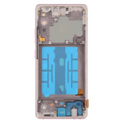 For Samsung Galaxy A51 5G SM-A516 6.43 inch OLED LCD Screen Digitizer Full Assembly with Frame (Pink)