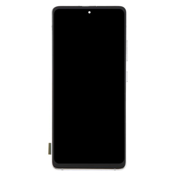 For Samsung Galaxy A51 5G SM-A516 6.43 inch OLED LCD Screen Digitizer Full Assembly with Frame (Silver)