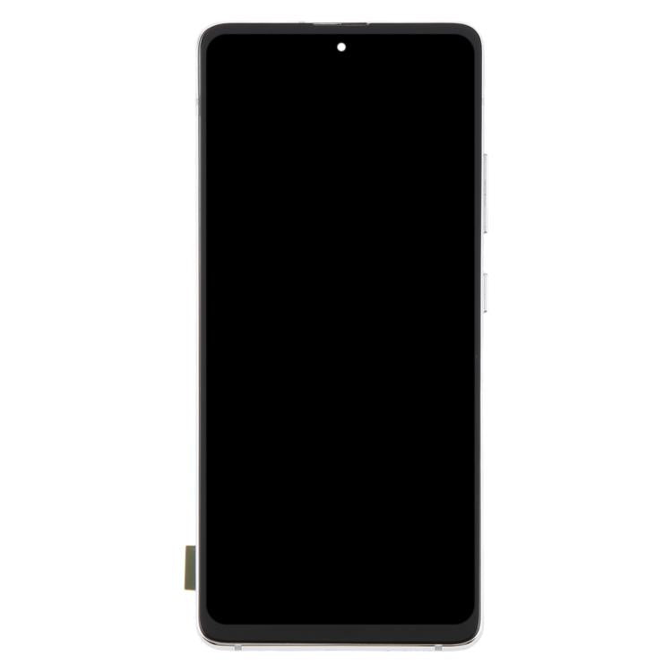 For Samsung Galaxy A51 5G SM-A516 6.43 inch OLED LCD Screen Digitizer Full Assembly with Frame (Silver)