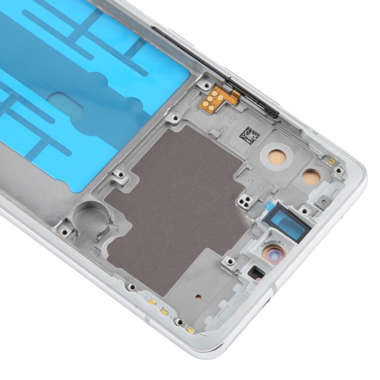 For Samsung Galaxy A51 5G SM-A516 6.43 inch OLED LCD Screen Digitizer Full Assembly with Frame (Silver)