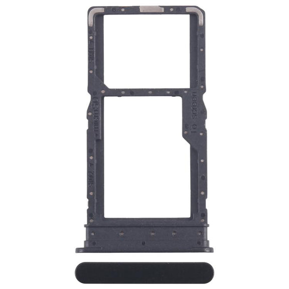 For Samsung Galaxy A06 5G SM-A066B Original SIM + SIM / Micro SD Card Tray (Black)