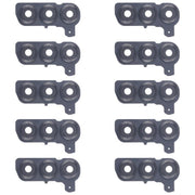 For Samsung Galaxy S25 SM-S931B 10pcs Rear Camera Lens Cover (Black)