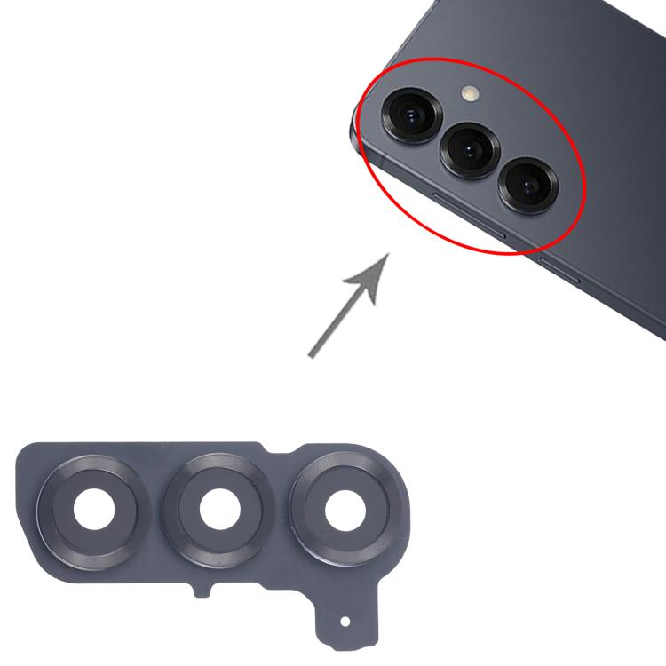 For Samsung Galaxy S25 SM-S931B 10pcs Rear Camera Lens Cover (Black)