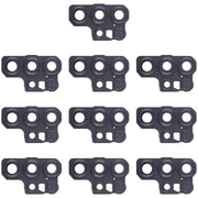 For Samsung Galaxy S25 Ultra SM-S938B 10pcs Rear Camera Lens Cover (Black)