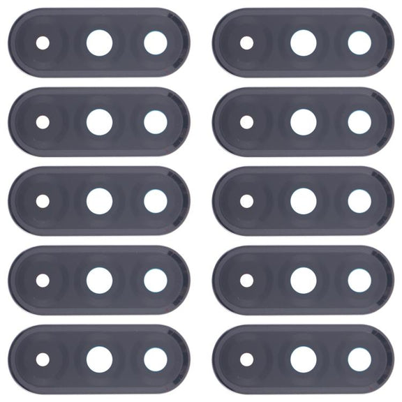 For Samsung Galaxy A36 SM-A366B 10pcs Rear Camera Lens Cover (Black)