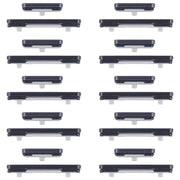 For Samsung Galaxy S25 Ultra SM-S938B 10pcs Power Button and Volume Control Button (Black)