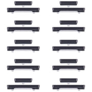 For Samsung Galaxy S23+ SM-S916B 10pcs Power Button and Volume Control Button (Black)