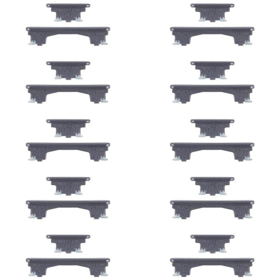 For Samsung Galaxy A36 SM-A366B 10pcs Power Button and Volume Control Button (Black)
