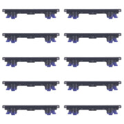 For Samsung Galaxy A16 SM-A165F 10pcs Volume Control Button (Black)