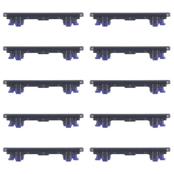 For Samsung Galaxy A16 SM-A165F 10pcs Volume Control Button (Black)