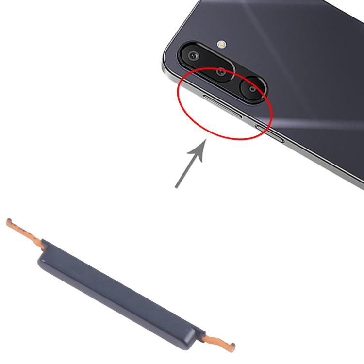 For Samsung Galaxy M16 SM-M166P 10pcs Volume Control Button (Black)