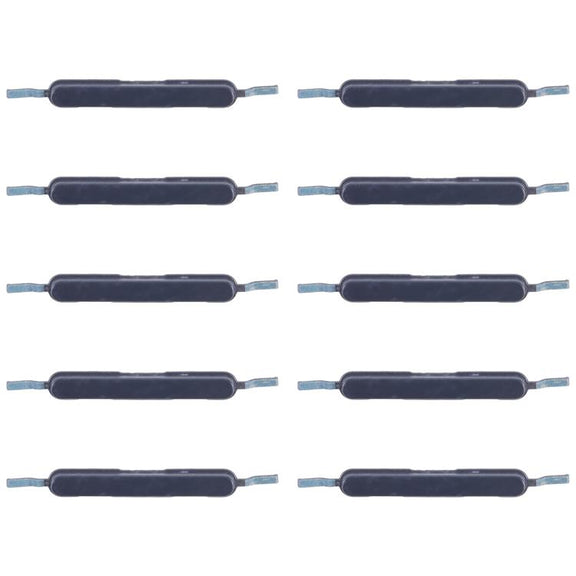 For Samsung Galaxy M06 SM-M066B 10pcs Volume Control Button (Black)