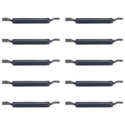 For Samsung Galaxy A06 5G SM-A066B 10pcs Volume Control Button (Black)