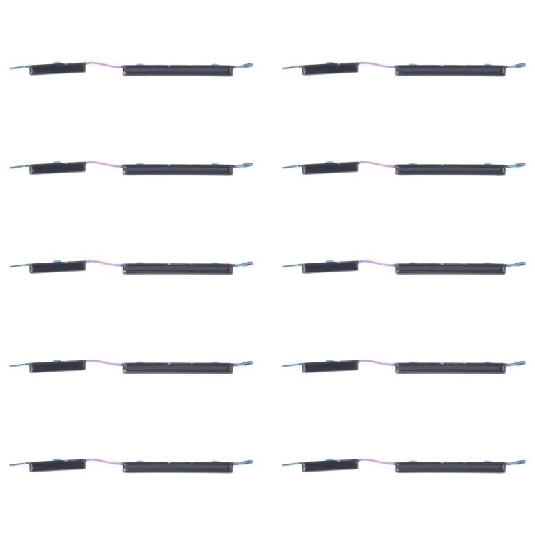 For Samsung Galaxy A04e SM-A042F 10pcs Power Button and Volume Control Button (Black) - free shipping - PMC TechLife - Order now!